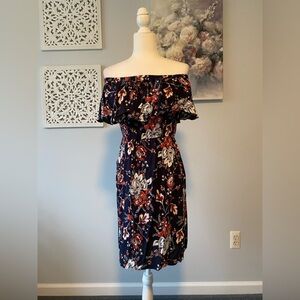 Westport 1962 Off Shoulder Knee Length Dress